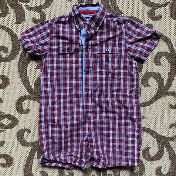 tommy hilfiger baby boy romper